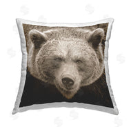 Stupell Studio | Close Up Bear Wildlife Face