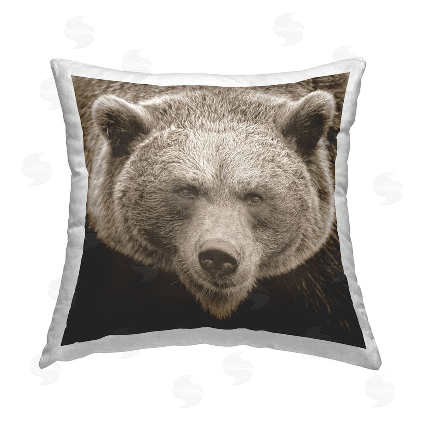 Stupell Studio | Close Up Bear Wildlife Face