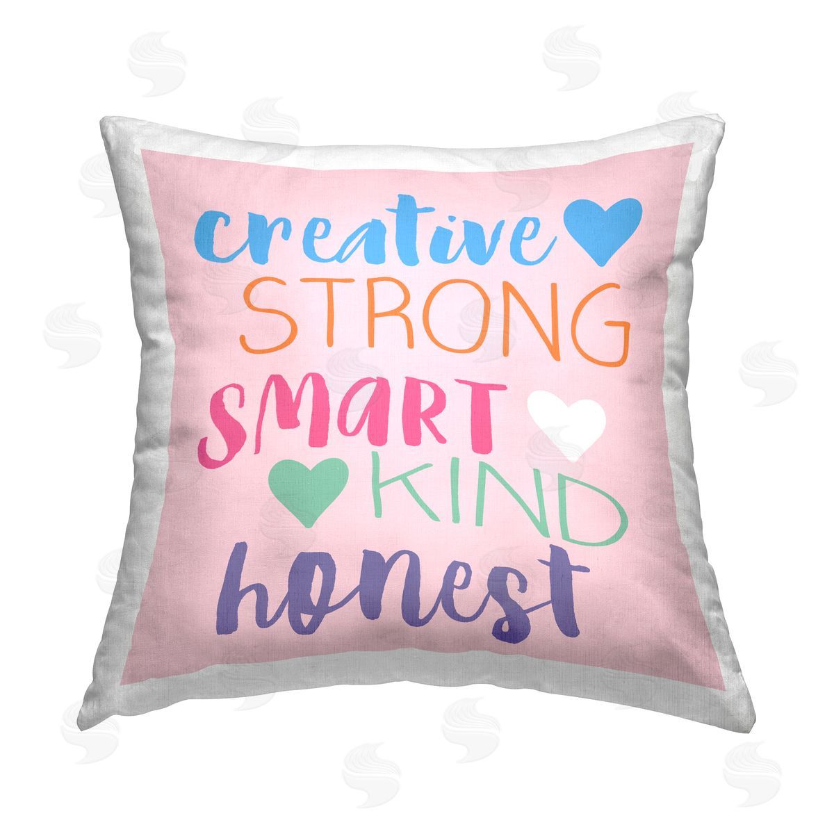 Creative Strong Smart Phrase Decorative Printed Pillow, Home Decor by Lula Bijoux & co.