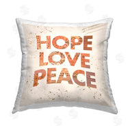 Sharon Lee | Boho Hope Love Peace Phrase