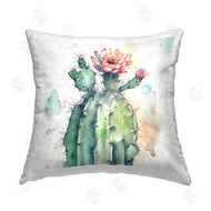 Ziwei Li | Desert Cactus Watercolor Flower