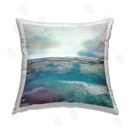 Scott Brems | Abstract Teal Landscape Horizon