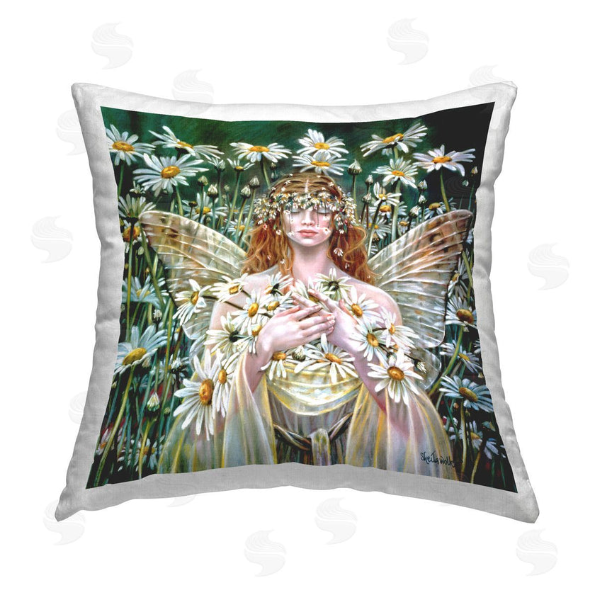Sheila Wolk | Fantasy Fairy Blooming Daisy Field
