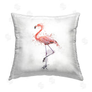Elephant Stock | Flamingo with Pink Splash