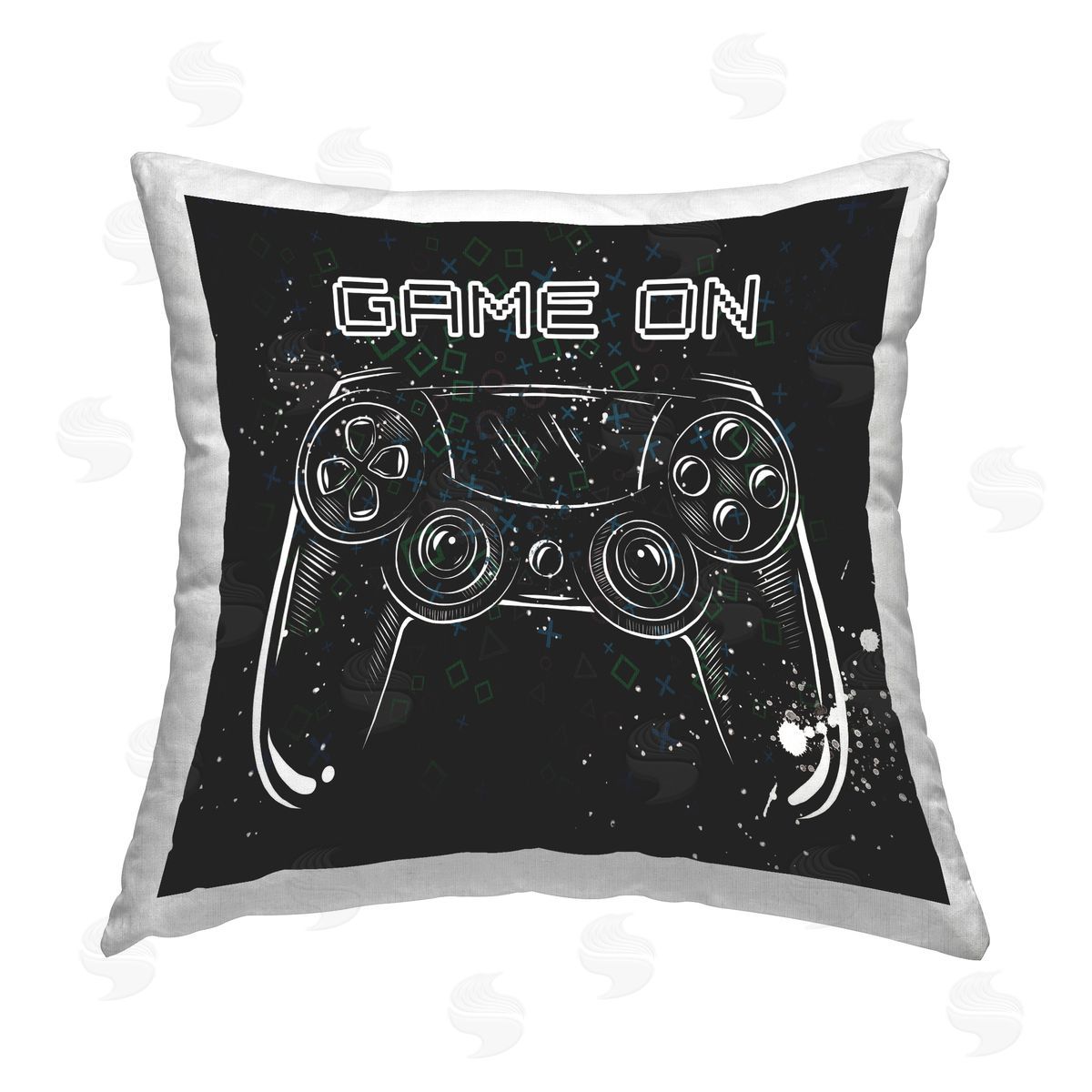 Game On Controller Decorative Printed Pillow, Home Decor by Pineapple Licensing