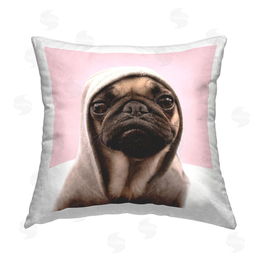 Elephant Stock | Pug Puppy Wearing Hoodie