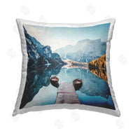 Elephant Stock | Lake Dock Mountain Scenery