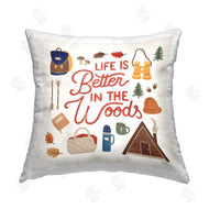 Laura Marshall | Life Better In Woods Phrase