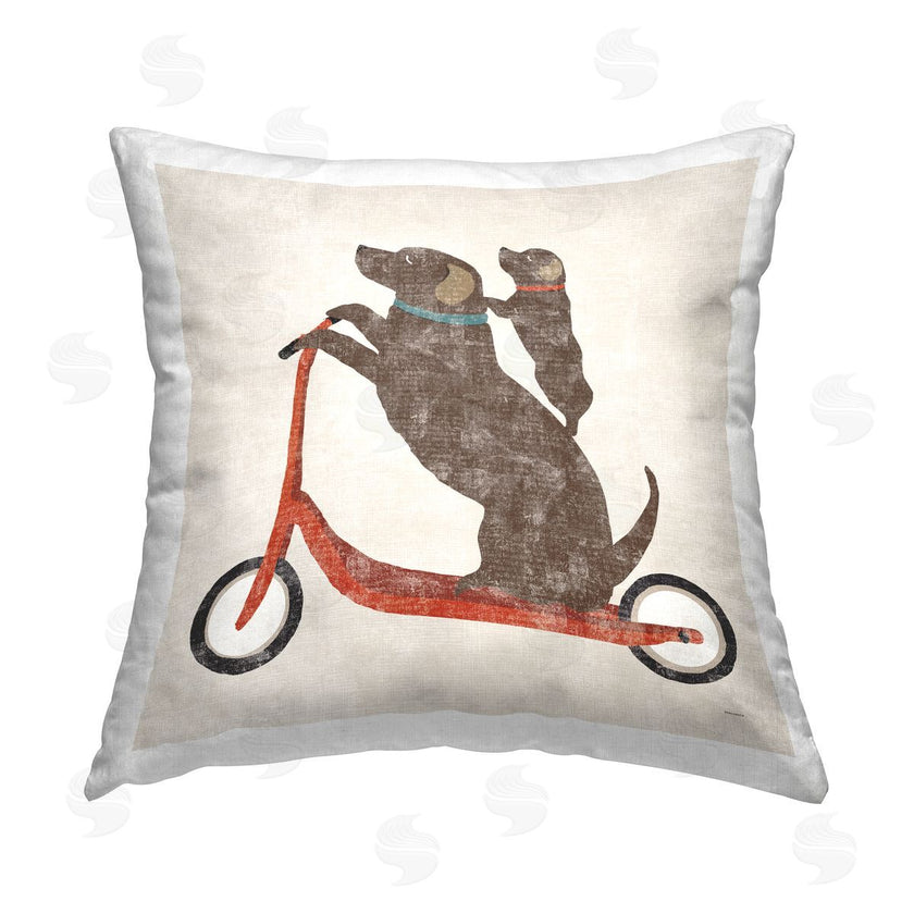 Sue Schlabach | Dog & Puppy Riding Scooter