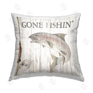 Wild Apple Portfolio | Gone Fishin' Rustic Pole