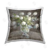 Danhui Nai | White Tulips Traditional Bouquet
