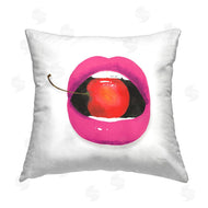 Mercedes Lopez Charro | Bite Me Lips Biting Cherry