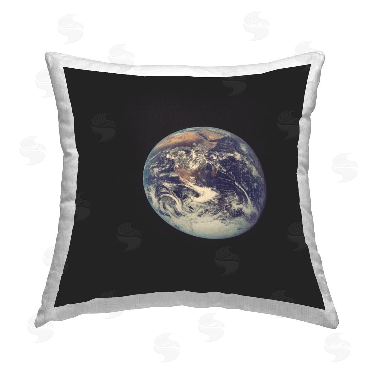 Planet Earth Astronomy Decorative Printed Pillow, Home Decor by Wild Apple Portfolio