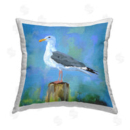 Victoria Barnes | Summer Seagull Bird Perched