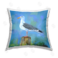 Victoria Barnes | Summer Seagull Bird Perched
