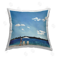 Amelia Noyes | Sunny Blue Beach Landscape