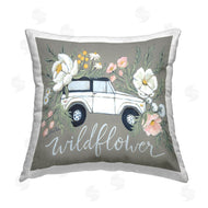 Sara Baker | Wildflower Phrase Floral Truck