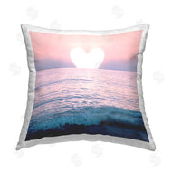 Emanuela Carratoni | Pink Heart Sunset Beach