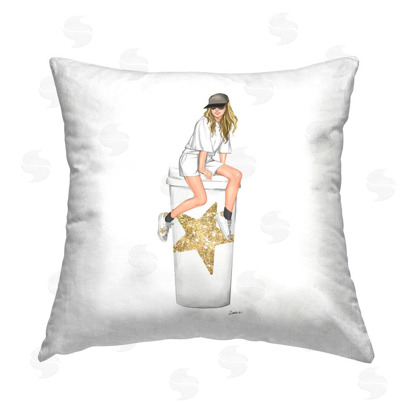 Ziwei Li | Glam Coffee Cup Fashion Girl