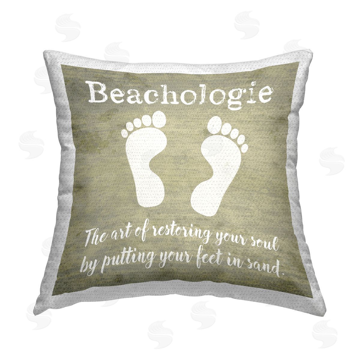 Beachologie Definition Phrase Outdoor Printed Pillow, Home Decor by Graffi*Tee Studios