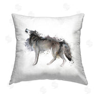 Elephant Stock | Wolf Modern Watercolor Splash