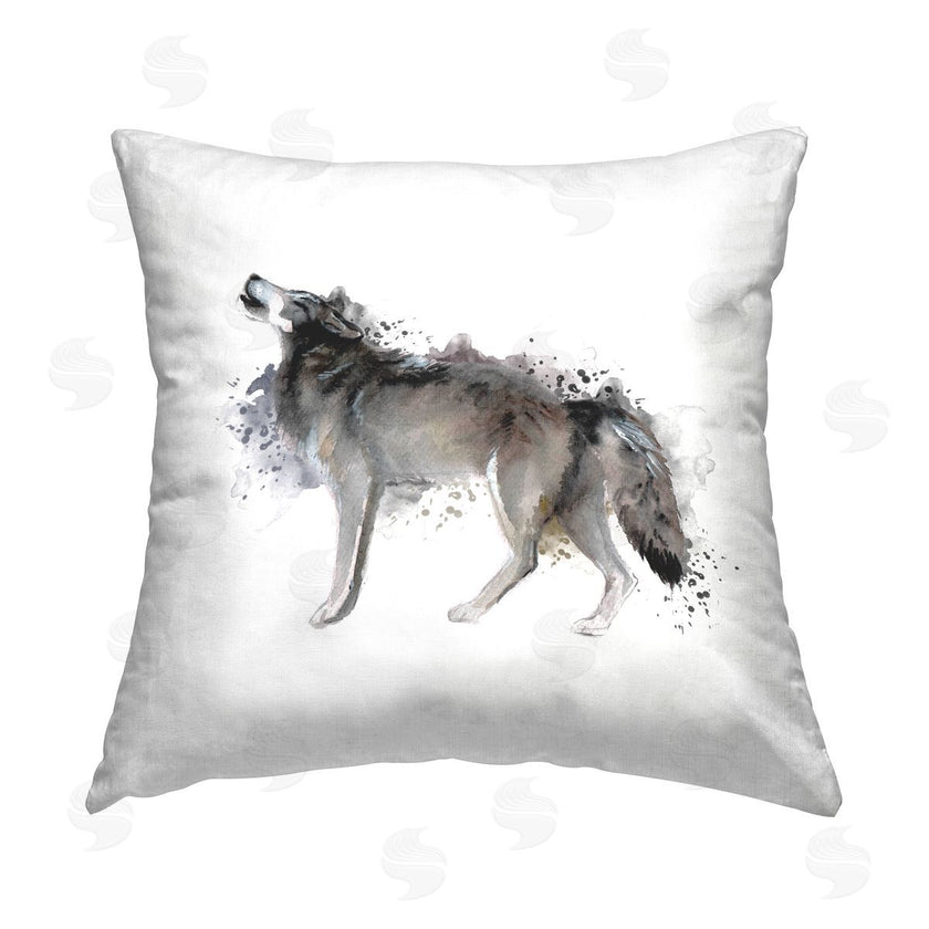 Elephant Stock | Wolf Modern Watercolor Splash