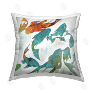 Liz Jardine | Abstract Swimming Koi Shapes