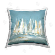 Lisa Ridgers | Blue Abstract Sailboats