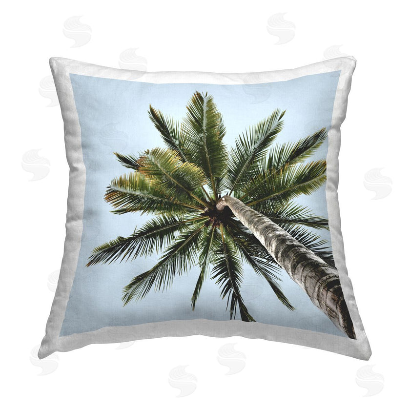Elephant Stock | Palm Tree Leaves View