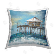 Liz Jardine | Pier Overlooking Ocean