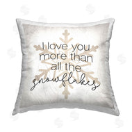 Stupell Studio | Romantic Snowflakes Phrase
