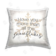 Stupell Studio | Romantic Snowflakes Phrase