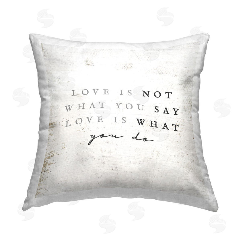Stupell Studio | Love is What You Do Phrase