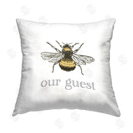 Stupell Studio | Bee Our Guest Bumble Phrase