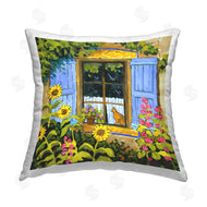 Robin Altman | Cat in Garden Window