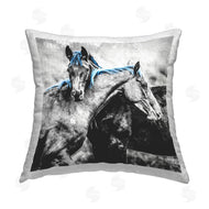 Elephant Stock | Horses with Blue Manes