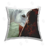 Spirit Horse | Two Loving Horses Portrait