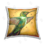 Stacy Daguiar | Green & Yellow Hummingbird