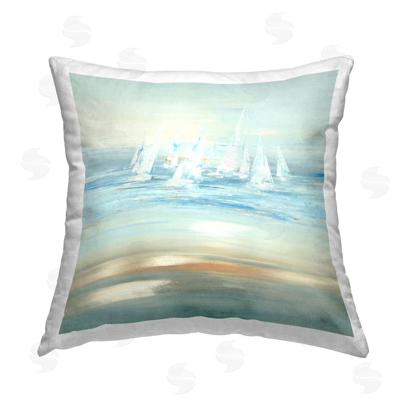 Lisa Ridgers | Sailboat Fleet Nautical View