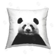 Elephant Stock | Panda Bear Simple Portrait