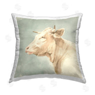 Emma Caroline | White Cattle Portrait