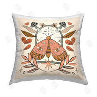 Melissa Wang | Boho Moth & Leaves