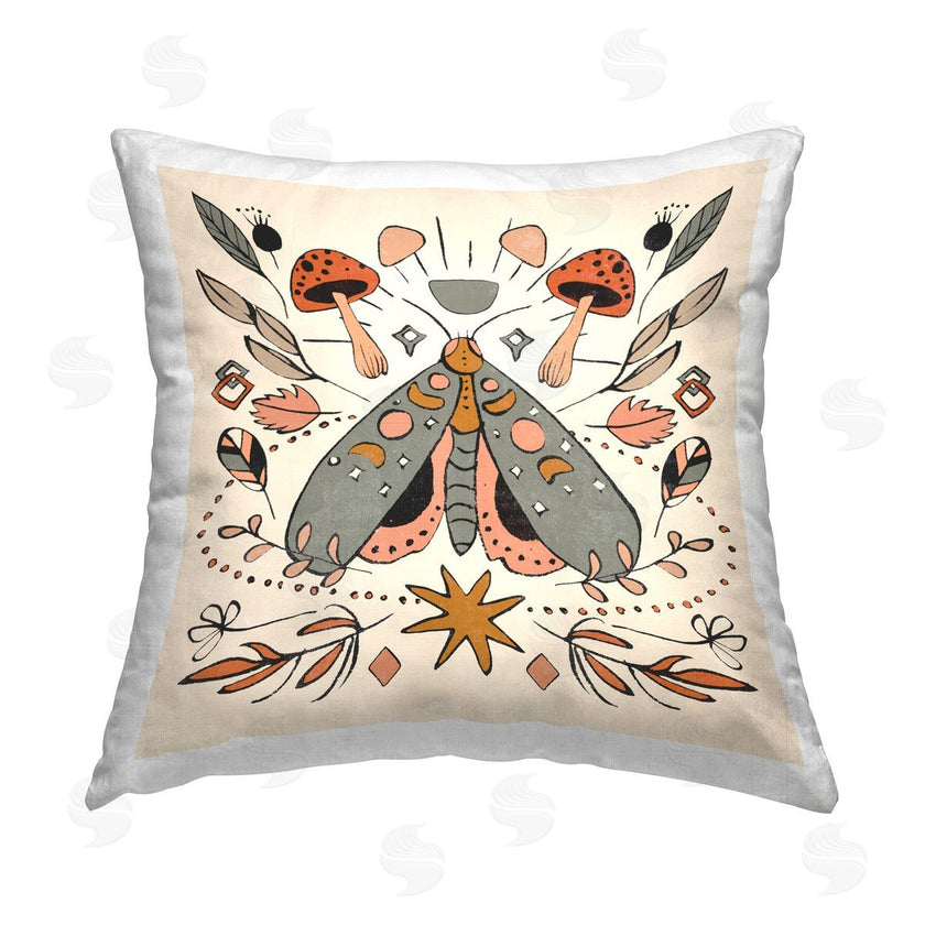 Melissa Wang | Boho Moth & Mushrooms