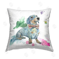 Livi and Finn | Dachshund Wearing Bowtie