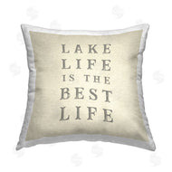 Stupell Studio | Lake Life is Best Phrase
