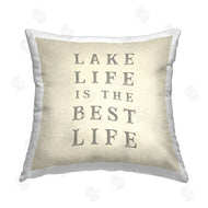 Stupell Studio | Lake Life is Best Phrase