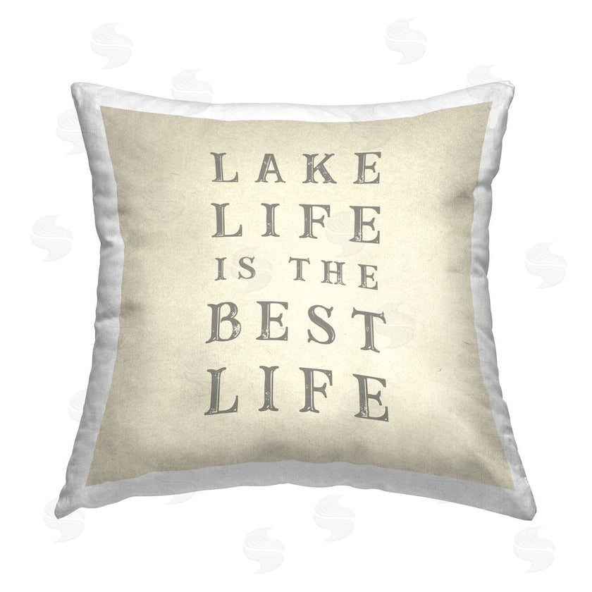 Stupell Studio | Lake Life is Best Phrase