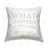 Stupell Studio | What Happens At Lake Phrase