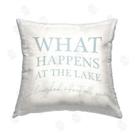 Stupell Studio | What Happens At Lake Phrase