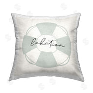 Stupell Studio | Lakation Lake Vacation Phrase